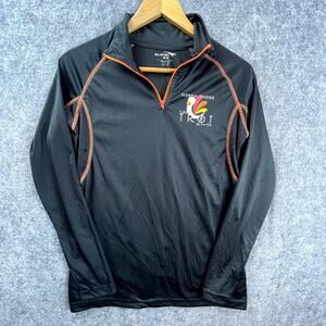 North Shore Turkey Trot Shirt Womens Medium Black Moisture Wicking 5K 10K Race